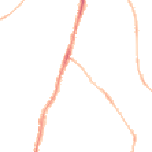 Night-time road noise heatmap for BS7 8TL
