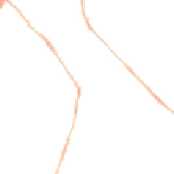 Night-time road noise heatmap for BS7 9LD