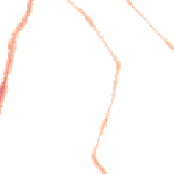 Night-time road noise heatmap for BS7 9LU