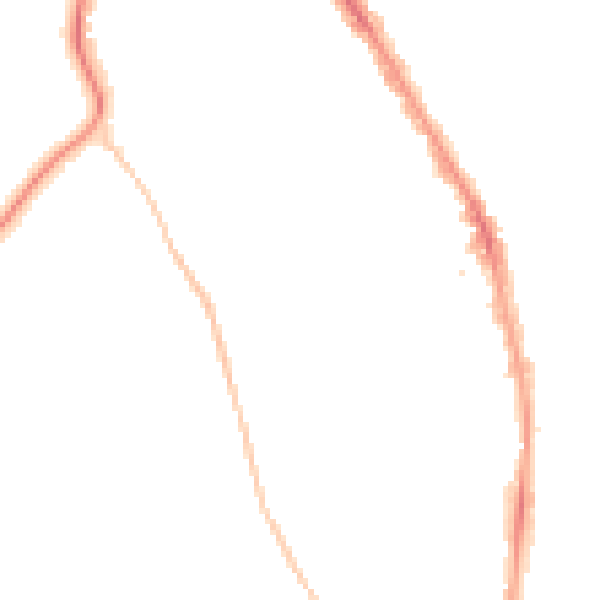 Night-time road noise heatmap for BS8 2JG