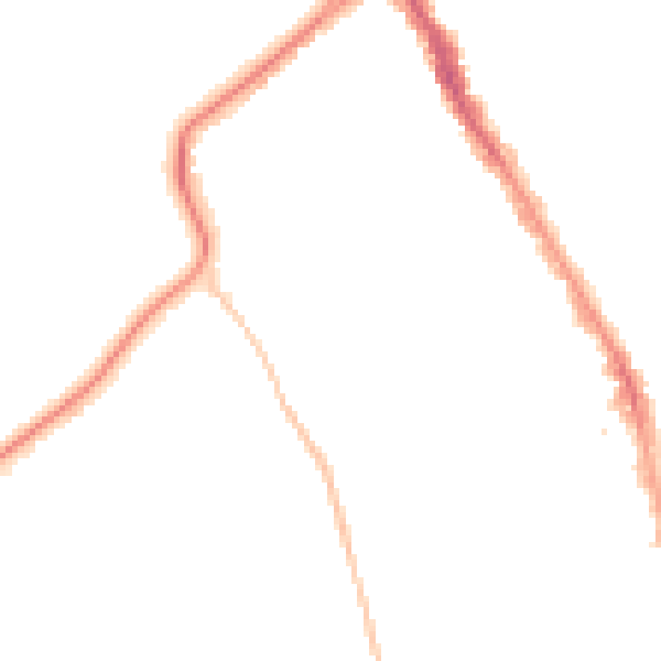 Night-time road noise heatmap for BS8 2JT