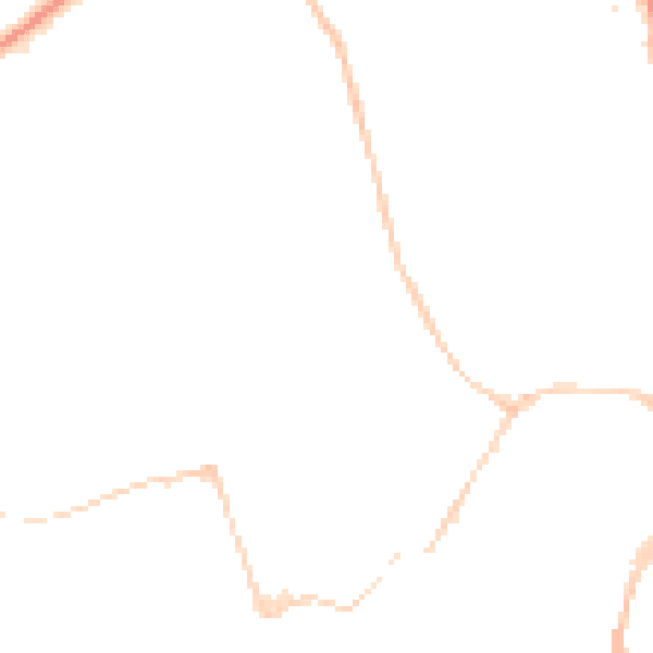 Night-time road noise heatmap for BS8 3DQ