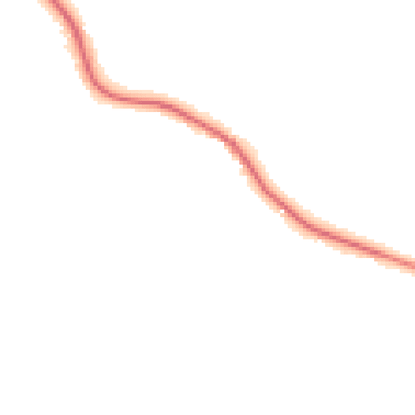 Night-time road noise heatmap for BS8 3RW