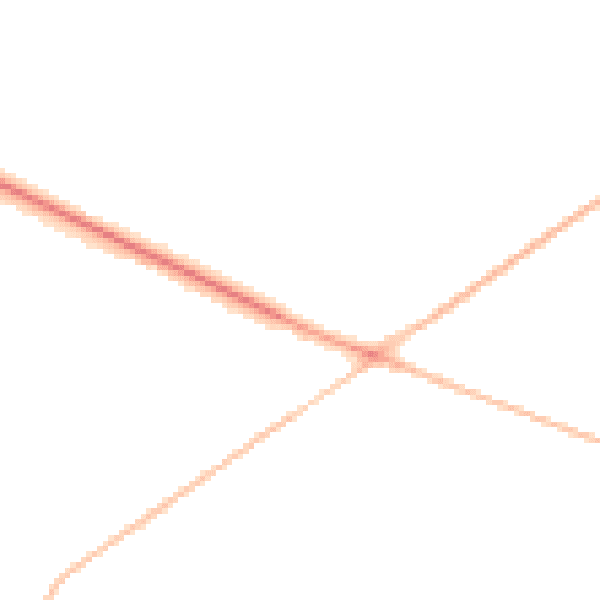 Night-time road noise heatmap for BS8 3TW