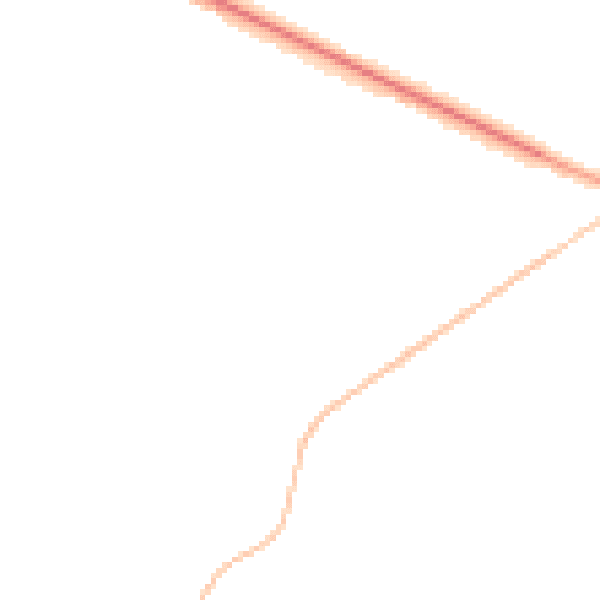 Night-time road noise heatmap for BS8 3UW