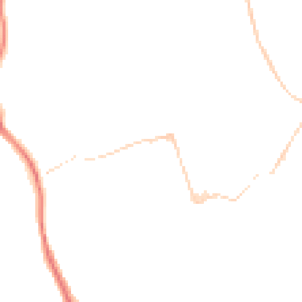 Night-time road noise heatmap for BS8 4AQ