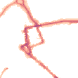 Night-time road noise heatmap for CA1 1AE