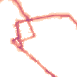 Night-time road noise heatmap for CA1 1AG
