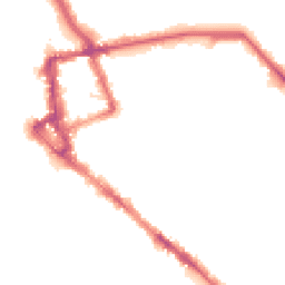 Night-time road noise heatmap for CA1 1AJ