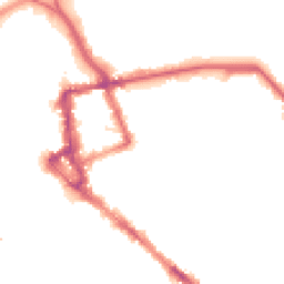 Night-time road noise heatmap for CA1 1DU