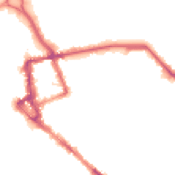 Night-time road noise heatmap for CA1 1EL