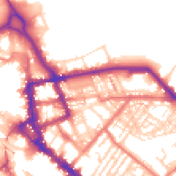 Daytime road noise heatmap for CA1 1HE
