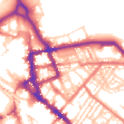 Daytime road noise heatmap for CA1 1HQ