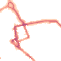 Night-time road noise heatmap for CA1 1HQ