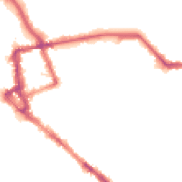 Night-time road noise heatmap for CA1 1JN
