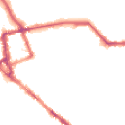 Night-time road noise heatmap for CA1 1JS