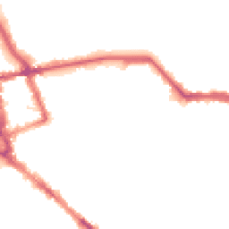 Night-time road noise heatmap for CA1 1JT