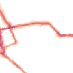 Night-time road noise heatmap for CA1 1JU