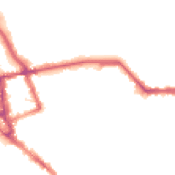 Night-time road noise heatmap for CA1 1JZ