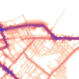 Daytime road noise heatmap for CA1 1LF