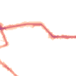 Night-time road noise heatmap for CA1 1LF