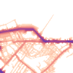 Daytime road noise heatmap for CA1 1LT