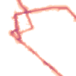 Night-time road noise heatmap for CA1 1PB