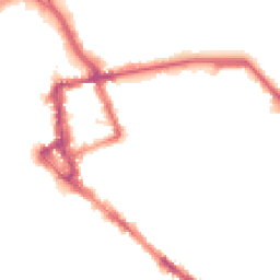 Night-time road noise heatmap for CA1 1PX