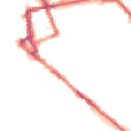 Night-time road noise heatmap for CA1 1RN