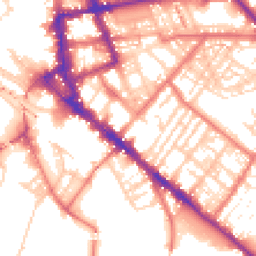 Daytime road noise heatmap for CA1 1RX