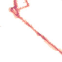 Night-time road noise heatmap for CA1 1SR