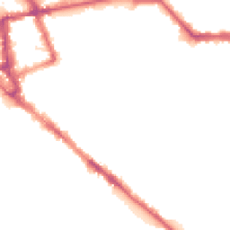 Night-time road noise heatmap for CA1 2BH