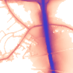 Daytime road noise heatmap for CA1 2FX