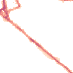 Night-time road noise heatmap for CA1 2HA