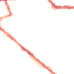 Night-time road noise heatmap for CA1 2HD