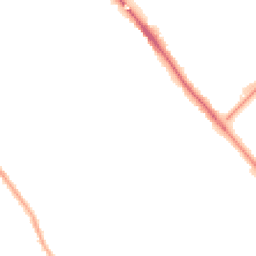 Night-time road noise heatmap for CA1 2NU