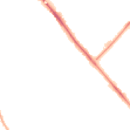 Night-time road noise heatmap for CA1 2RF