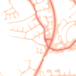 Daytime road noise heatmap for CA1 2SY