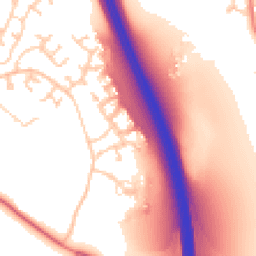 Daytime road noise heatmap for CA1 3GT