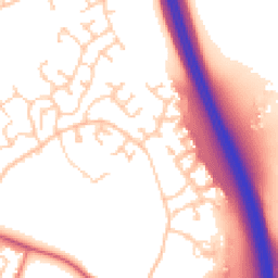 Daytime road noise heatmap for CA1 3HX
