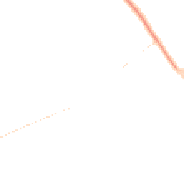 Night-time road noise heatmap for CA11 0BA