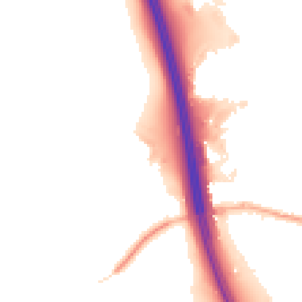 Night-time road noise heatmap for CA11 0BF