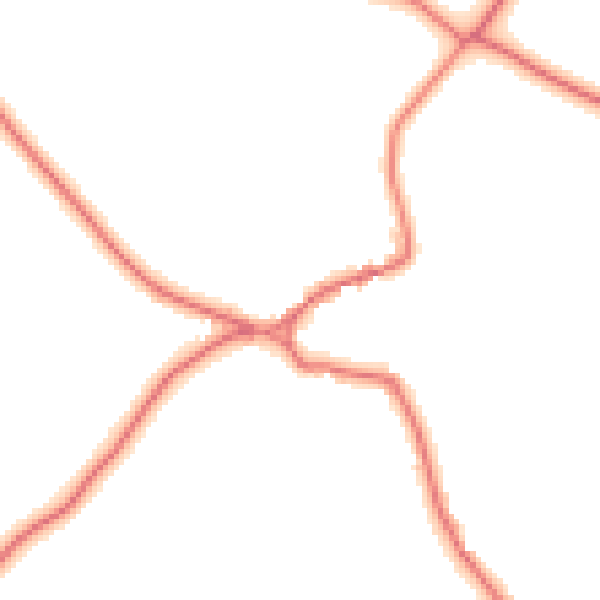 Daytime road noise heatmap for CA11 0DG