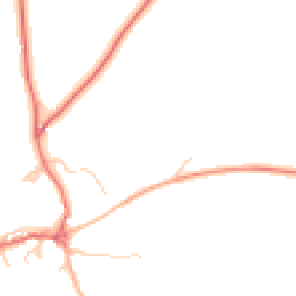 Daytime road noise heatmap for CA11 0FQ