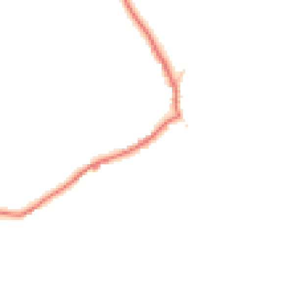Daytime road noise heatmap for CA11 0HG
