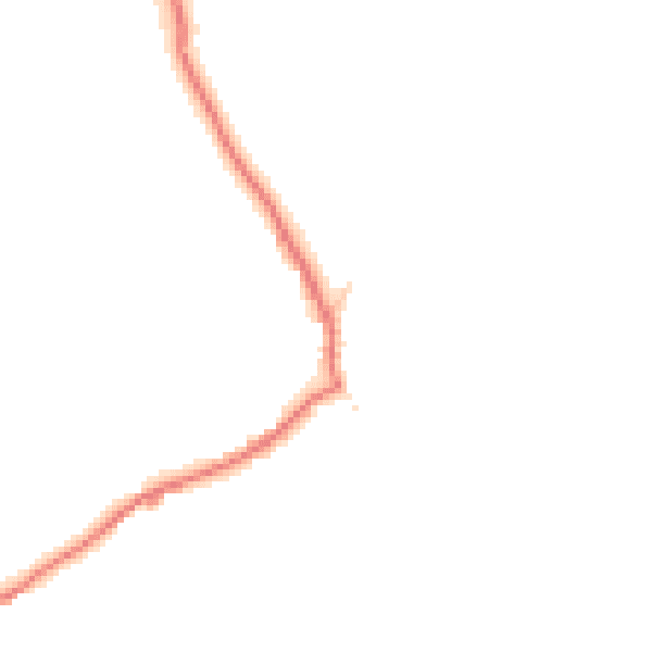 Daytime road noise heatmap for CA11 0HJ