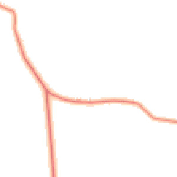 Daytime road noise heatmap for CA11 0LR