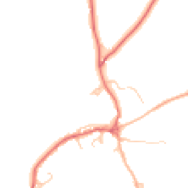 Daytime road noise heatmap for CA11 0TH