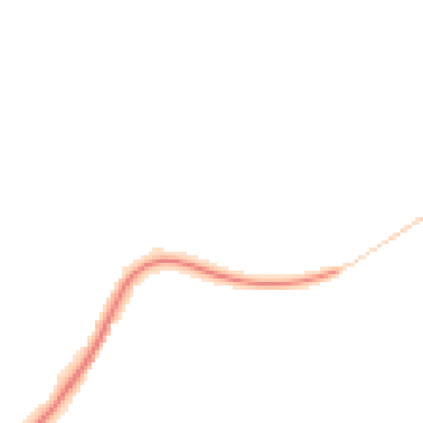 Night-time road noise heatmap for CA11 8AL