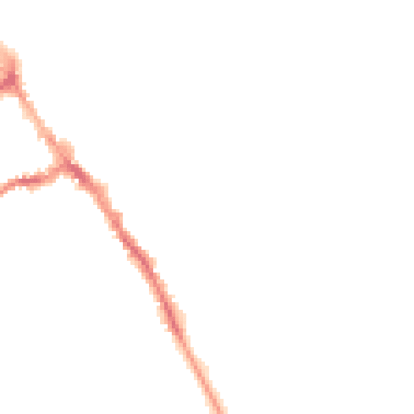 Night-time road noise heatmap for CA11 8BW